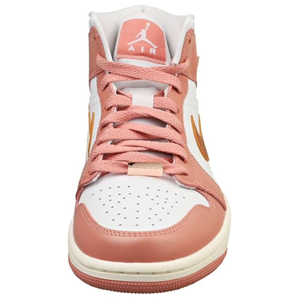 Nike Air Jordan 1 Mid, Red Stardust/Metallic Copper