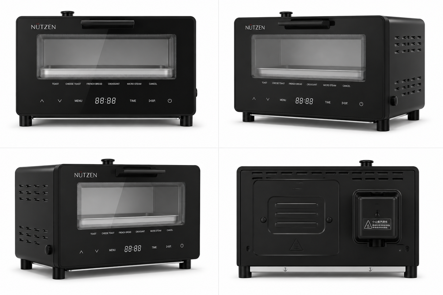 Nutzen NSO-1000D Steam Toaster