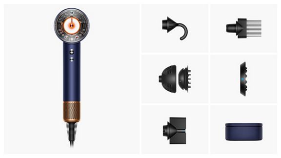 Dyson Supersonic™ hair dryer (5 attachments) The original Dyson Supersonic™ hair dryer.