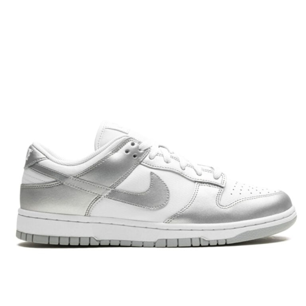 Nike Dunk Low Metallic Silve