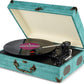 M433 Vinyl Record Player Bluetooth Suitcase Turntable