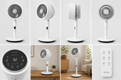 Nutzen NCF-8D AI 3D DC Smart Fan