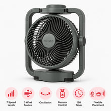 Nutzen D-10 10-inch DC Air Circulator