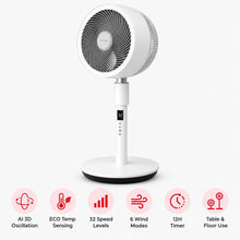 Nutzen NCF-8D AI 3D DC Smart Fan