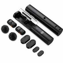 QY99 Wireless Lavalier Microphone (All in One)