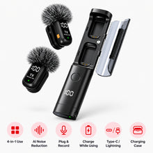 QY99 Wireless Lavalier Microphone (All in One)